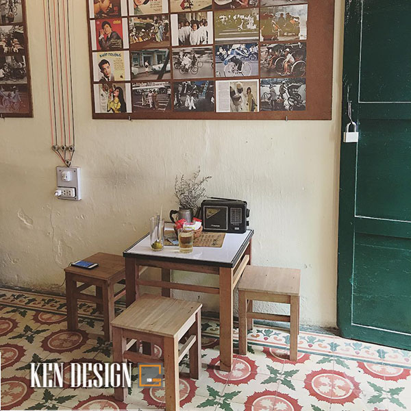 Thiết kế quán cafe hoài niệm ở Đà Nẵng